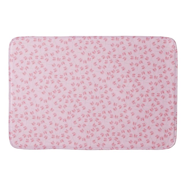 Pink Lollipop  Bath Mat (Front)