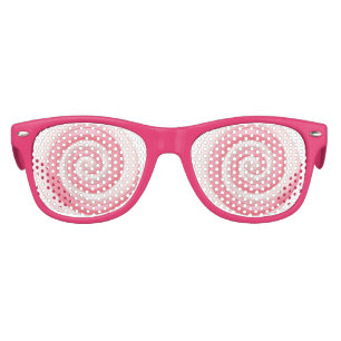 Pink Lollipop Spiral Whirlwind Kids Sunglasses