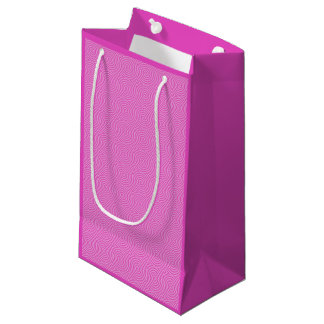 Pink Lollypop Pattern Small Gift Bag
