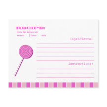 Pink Lollypop Recipe