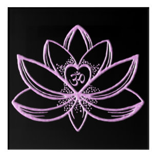 Pink Lotus  Acrylic Print
