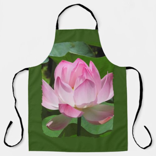 Pink Lotus Bloom Apron