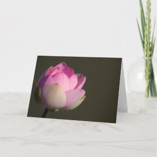 Pink Lotus Card