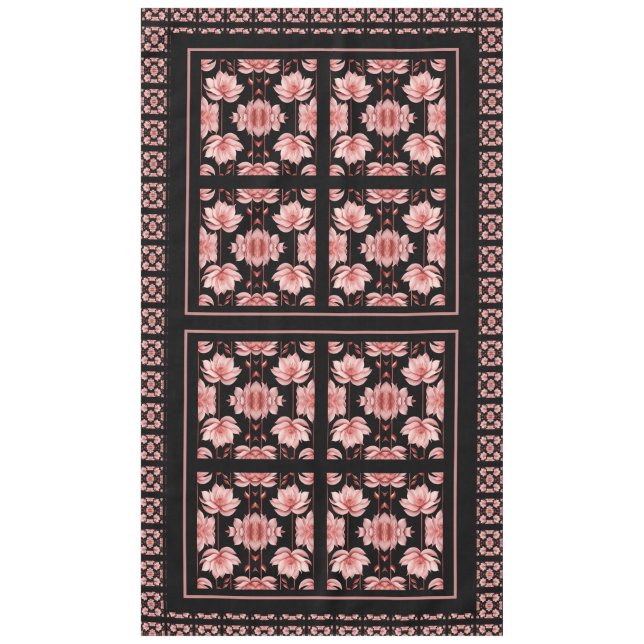 Pink Lotus Classic Tablecloth (Front)