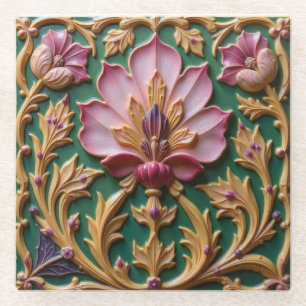 Pink Lotus Coaster