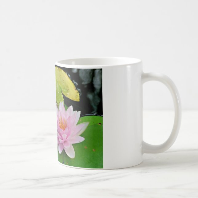 Pink Lotus Coffee Mug (Right)