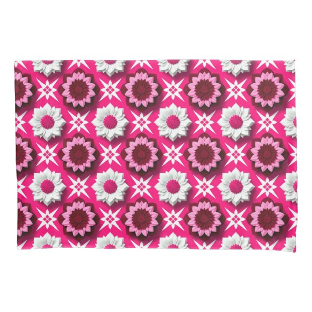 🌸 Pink Lotus Floral Decor Gift Idea Dream 🌸 Pillow Case (Front)