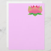 Pink Lotus Flower (Front/Back)