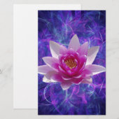 Pink lotus flower and meaning (Front/Back)