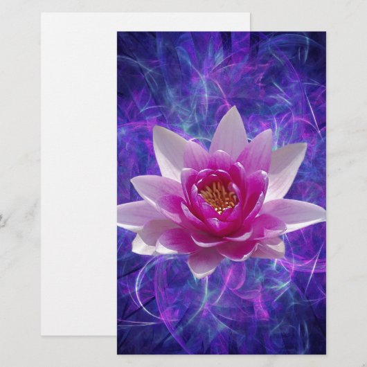 Pink lotus flower and meaning (Front/Back)