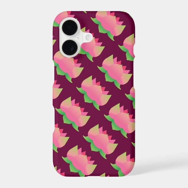 Pink Lotus Flower Case-Mate iPhone Case (Back)