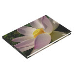 Pink Lotus Flower III Summer Floral Guest Book