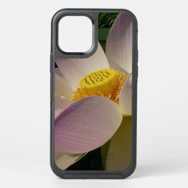 Pink Lotus Flower III Summer Floral Otterbox iPhone Case (Back)
