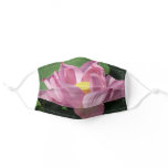 Pink Lotus Flower IV Adult Cloth Face Mask
