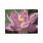 Pink Lotus Flower IV Fleece Blanket