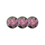 Pink Lotus Flower IV Golf Ball Marker