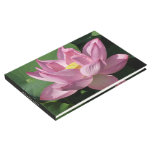 Pink Lotus Flower IV Guest Book