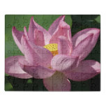 Pink Lotus Flower IV Jigsaw Puzzle