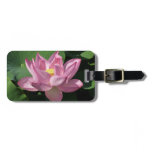 Pink Lotus Flower IV Luggage Tag