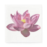 Pink Lotus Flower IV Napkins