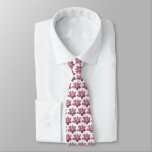 Pink Lotus Flower IV Neck Tie