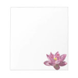 Pink Lotus Flower IV Notepad