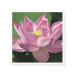 Pink Lotus Flower IV Paper Napkins