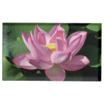 Pink Lotus Flower IV Place Card Holder