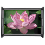 Pink Lotus Flower IV Serving Tray