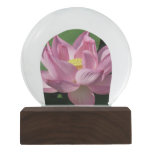 Pink Lotus Flower IV Snow Globe