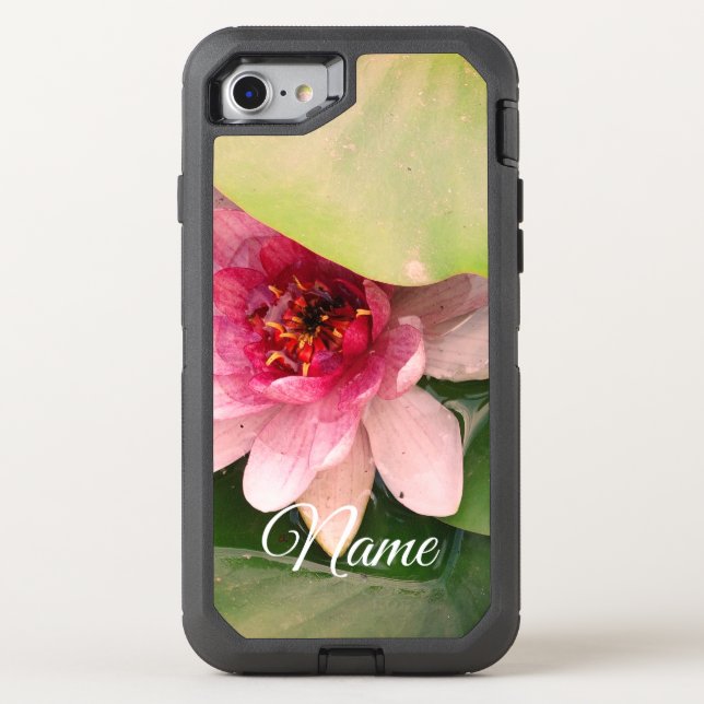 Pink Lotus Flower  OtterBox Apple iPhone 8/7 Case (Back)