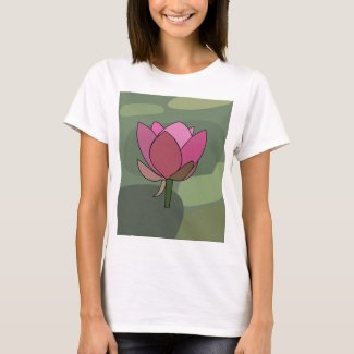 Pink Lotus Flower T-Shirt