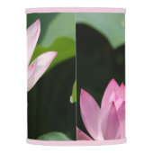 Pink Lotus Lamp Shade (Back)