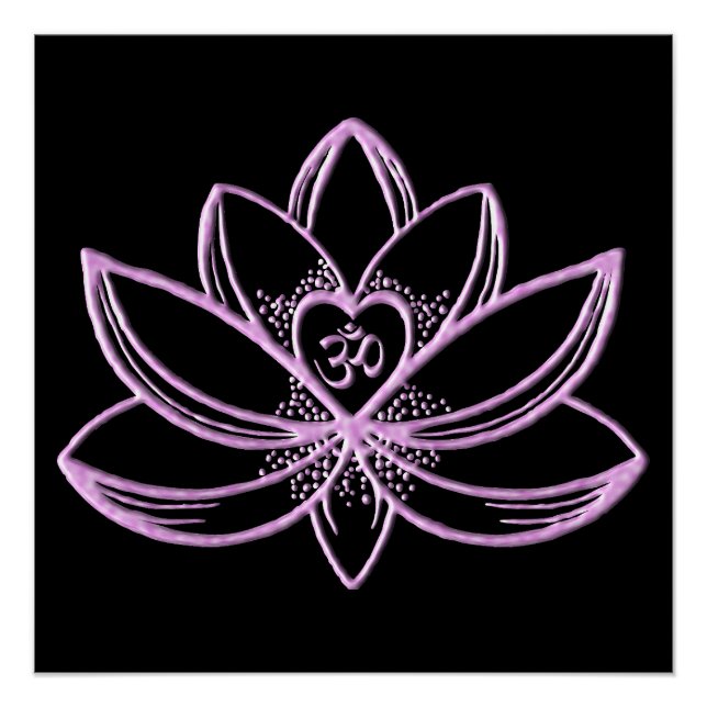 Pink Lotus  Poster (Front)