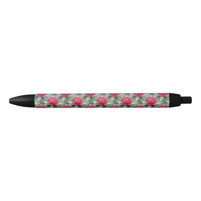 Pink Lotus Water Lily Pen (Front)