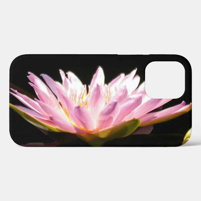 Pink Lotus Waterlily Case-Mate iPhone Case (Back (Horizontal))