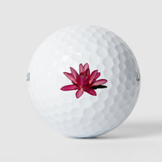 Pink Lotus Waterlily Golf Balls