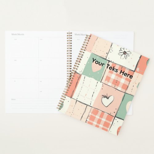 Pink Love Butterfly Strawberry Cute Chic Planner