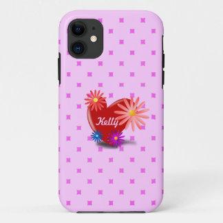 Pink Love iPhone 11 Case