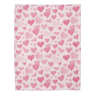 Pink Love Duvet Cover