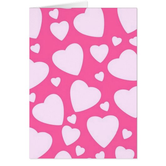 Pink Love Hearts (Front)