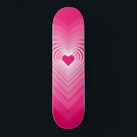 Pink Love - Hearts Skateboard<br><div class="desc">Pink Love - Choose your favorite colors</div>