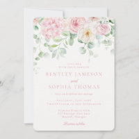 Pink Love is in Bloom Floral Hydrangea Wedding
