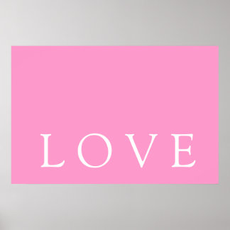 Pink Love Poster