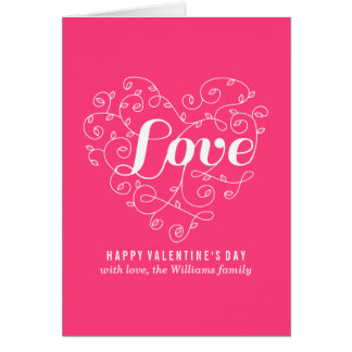 Pink Love | Valentine's Day Cards