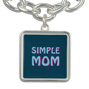 PINK LOVELY SIMPLE MOM BRACELET