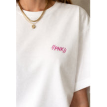 Pink Lover embroidered design