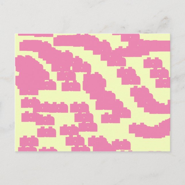 pink lucky 888 postcard (Front)