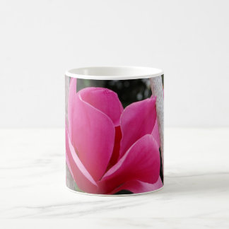 pink magnolia coffee mug