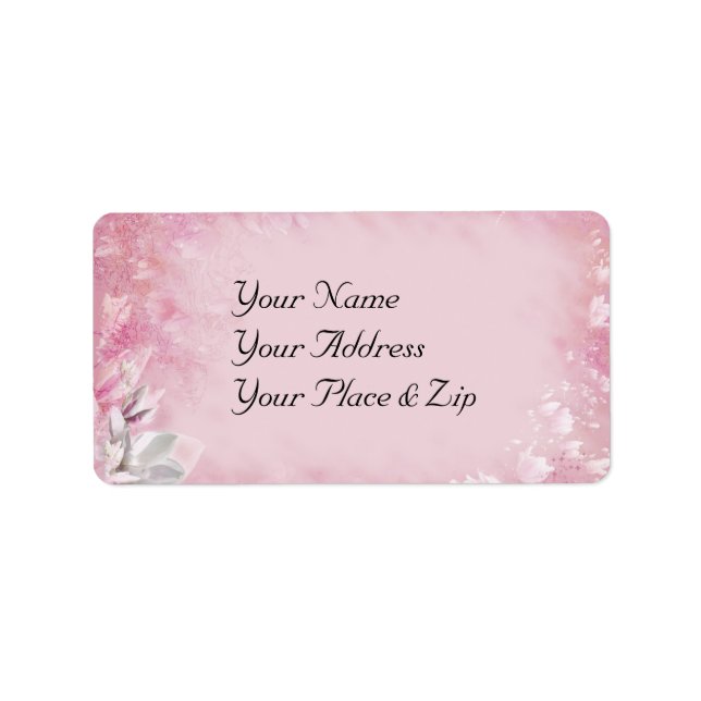 Pink Magnolia Label (Front)